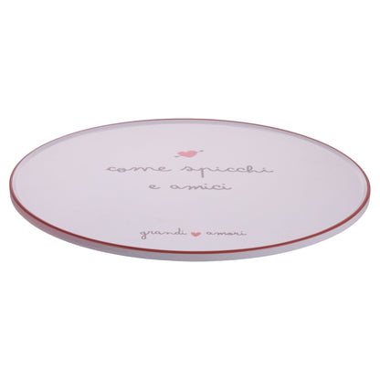 GRANDI AMORI PIZZA PLATE D33.5CM 6 ASS - 5927453
