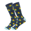 Schwimmende gelbe Entensocken