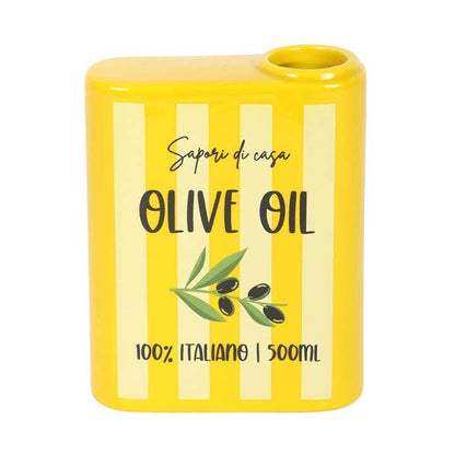 Olive Oil Can Flower Vase