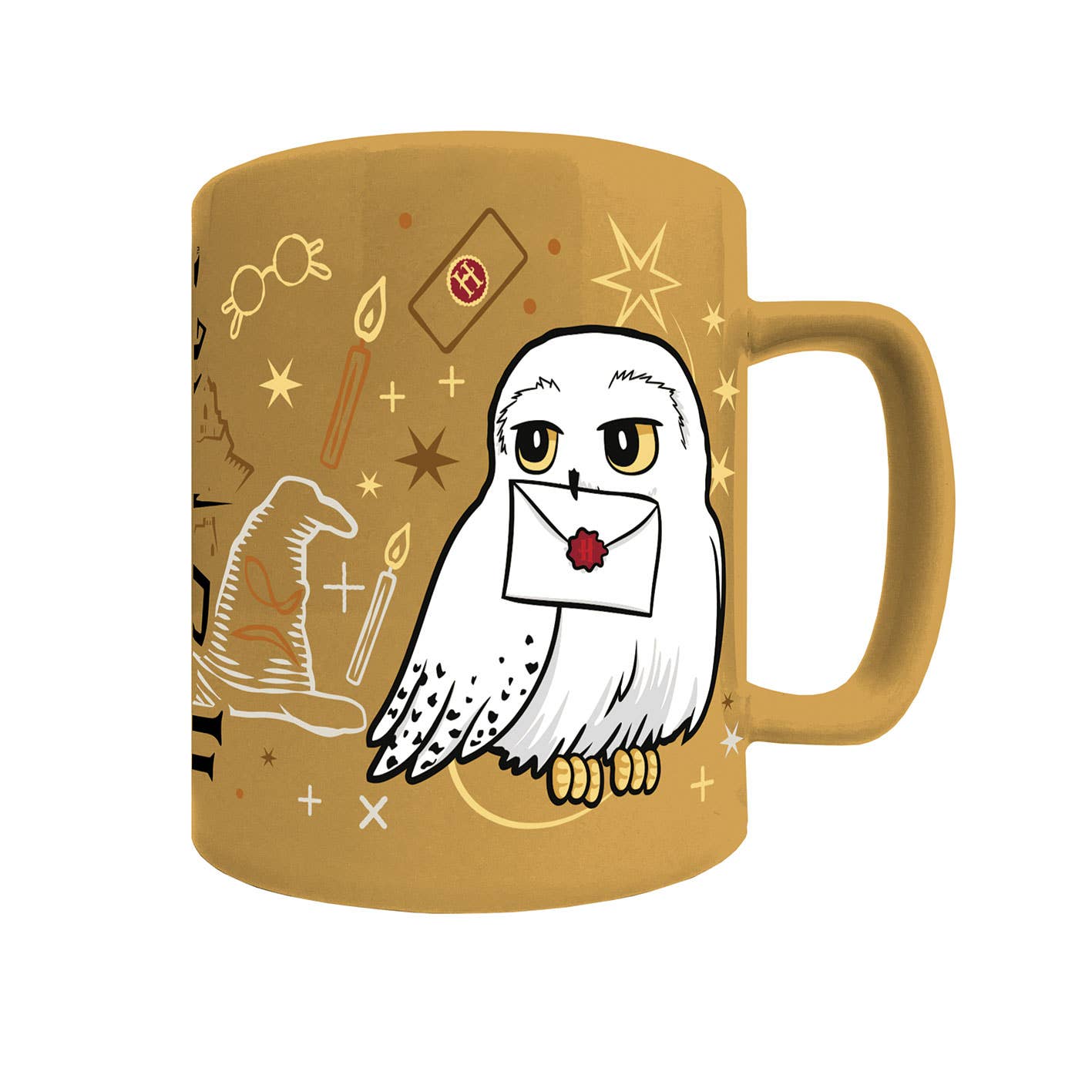 Mug Fuzzy Harry Potter - Hedwige