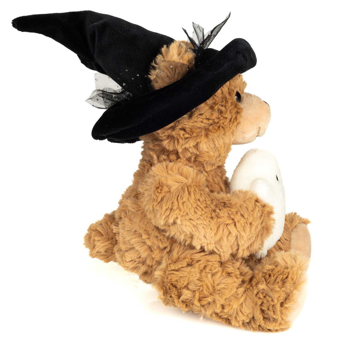 Peluche Ours d’Halloween avec Fantôme – 20 cm
