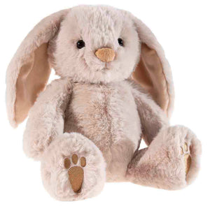 Peluche Hasilein Coelho castanho-claro de orelhas caídas - 26 cm