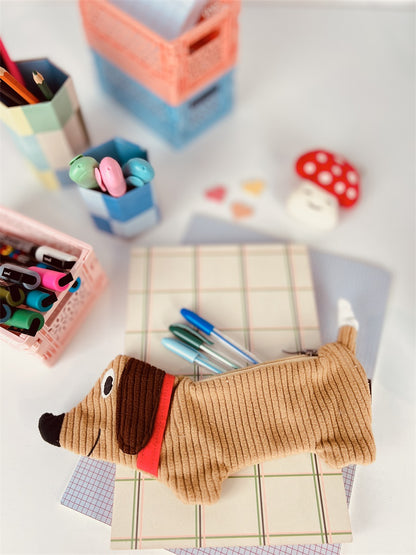 pochette extensible teckel