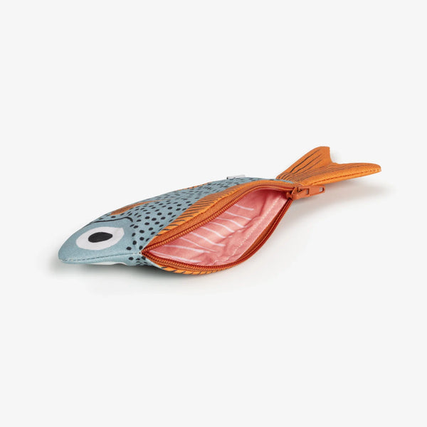Portamonete a forma di pesce spazzino