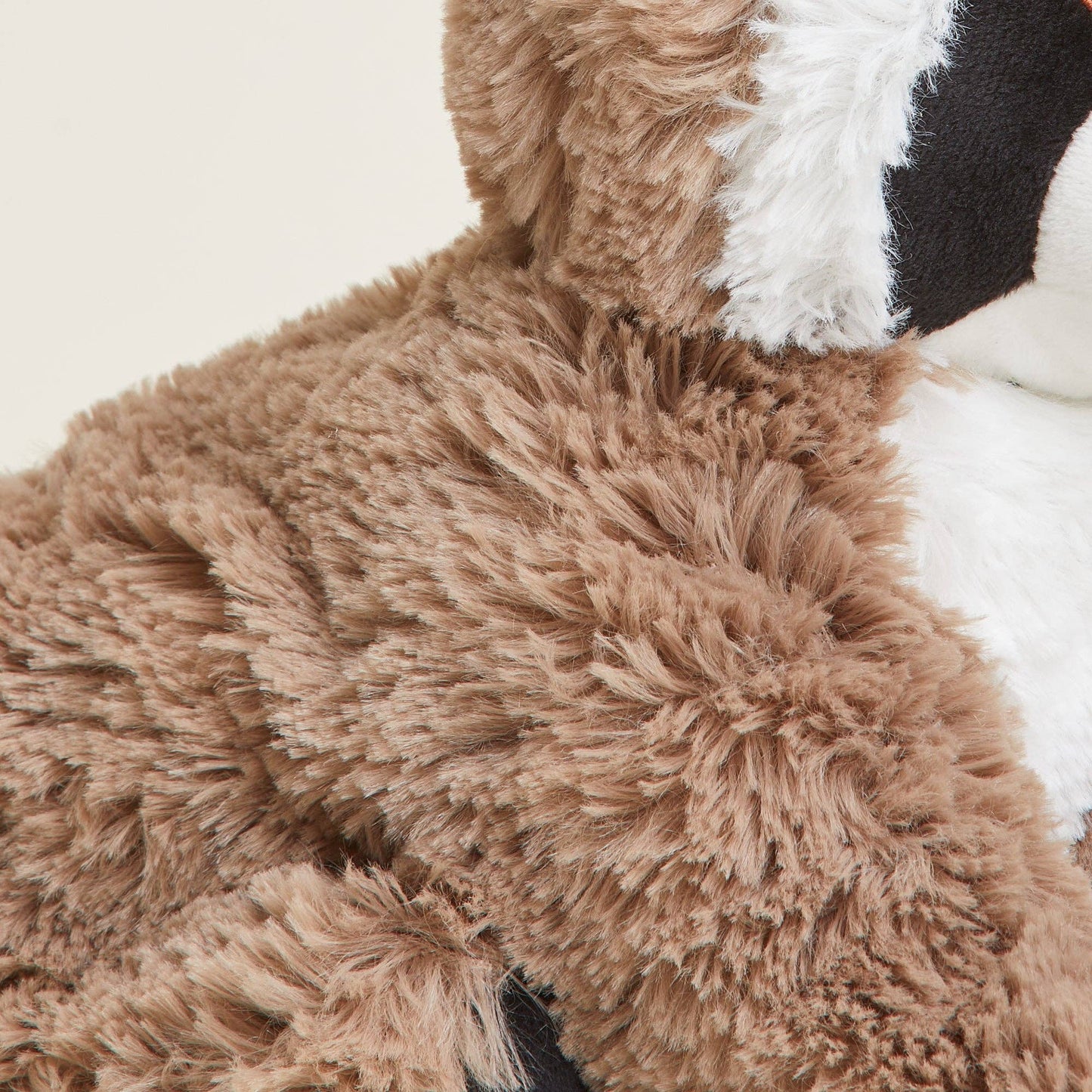 Borsa dell'acqua calda di peluche Warmies a forma di procione
