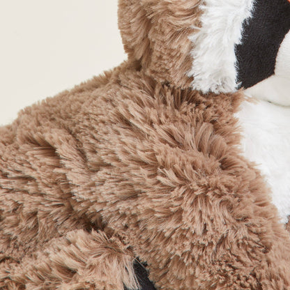 Borsa dell'acqua calda di peluche Warmies a forma di procione