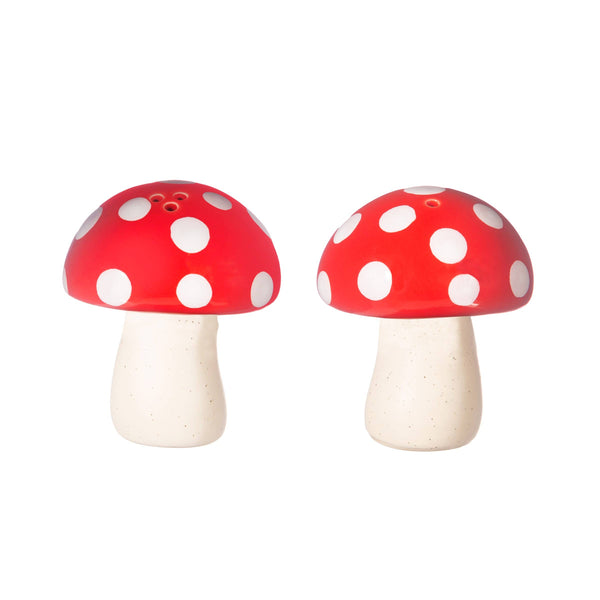 Sale e pepe, funghi rossi