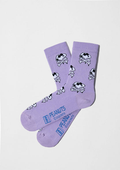 BeSnoopy Skull Socks