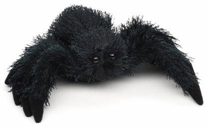 Araña negra de peluche