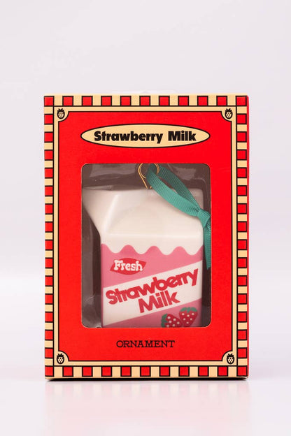 Strawberry Milk Hanging Decoration