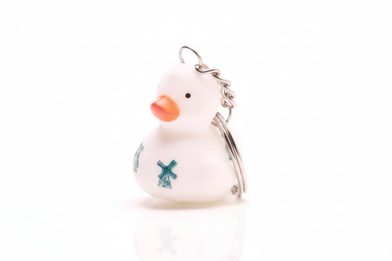 Porte-clés Canard Porcelaine de Delft