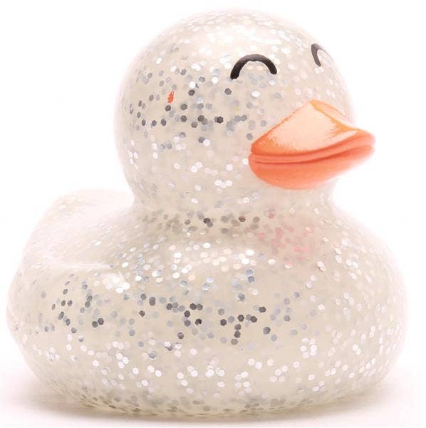Pato com Brilho - Prateado