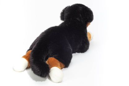 Peluche Bouvier bernois Couché
