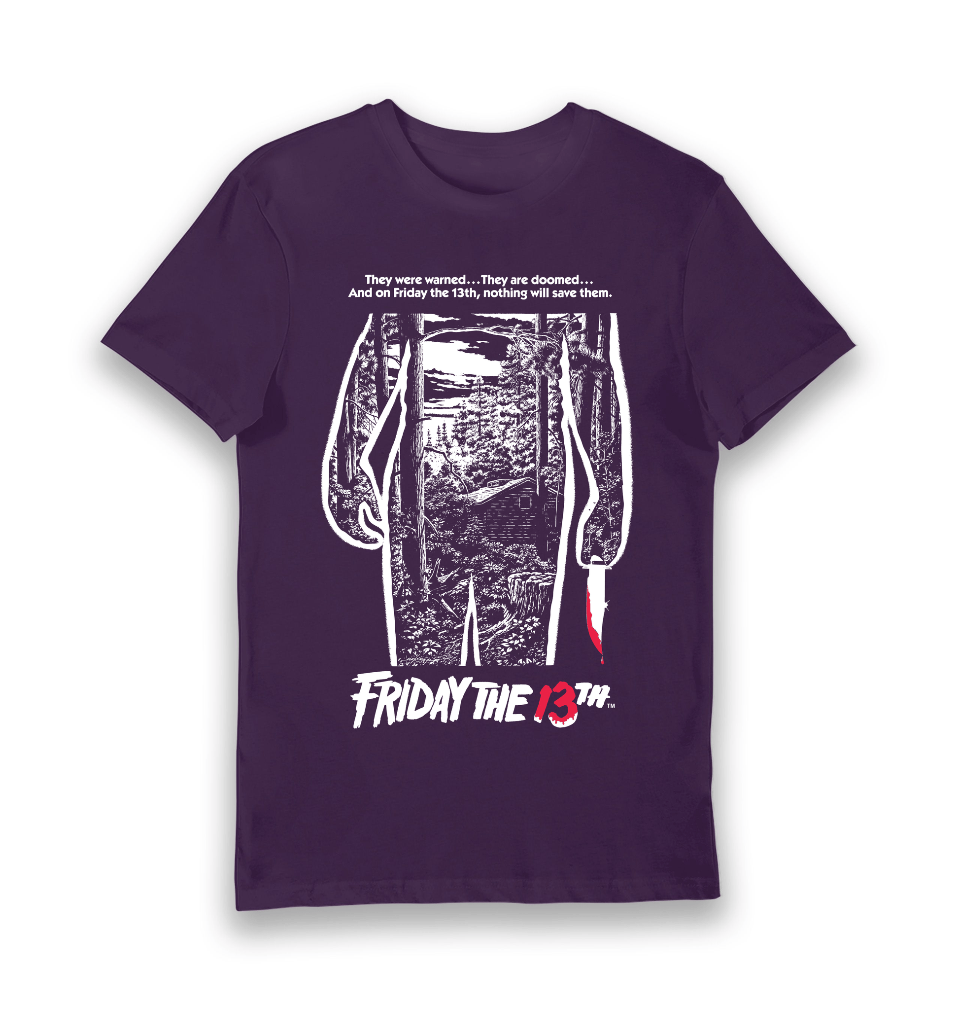 T-shirt adulte Friday the 13th affiche