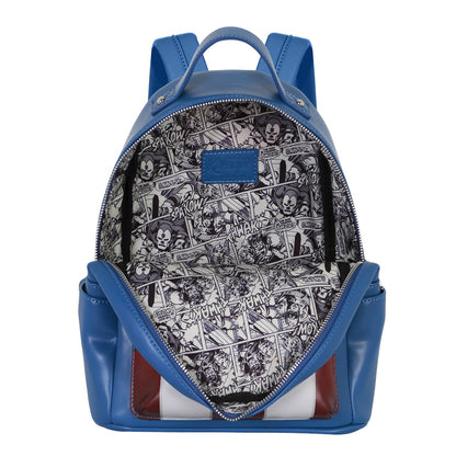 Marvel Captain America Courage Heady Backpack, Blue