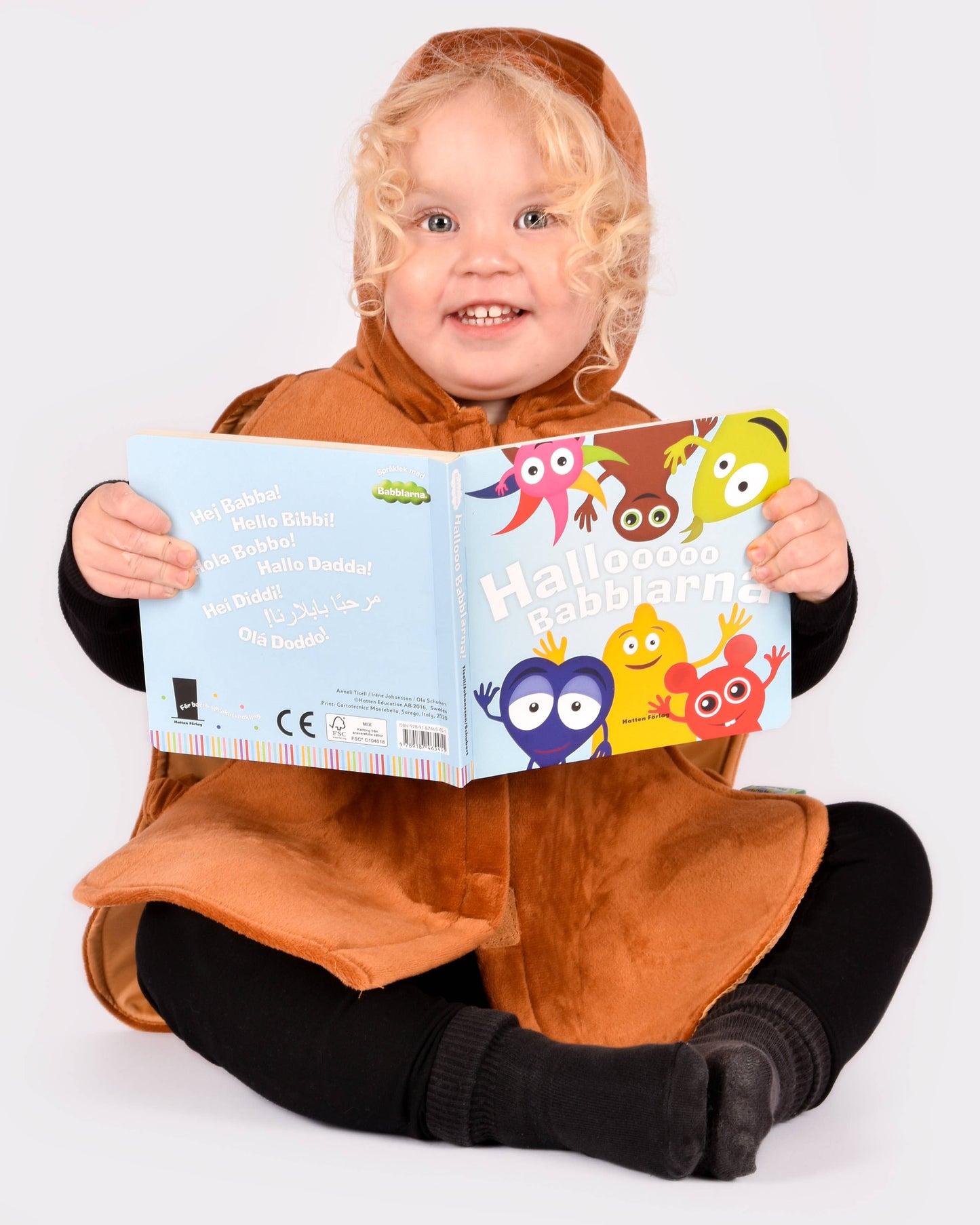 Babblarna Babba Brun 86-110 cl 1-4 ans