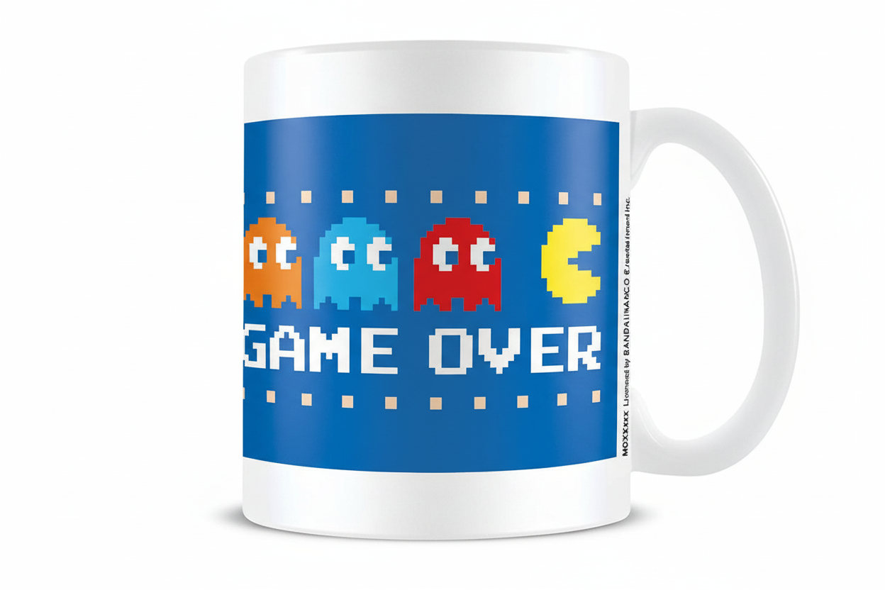 Taza de Pac-Man - Fin del juego