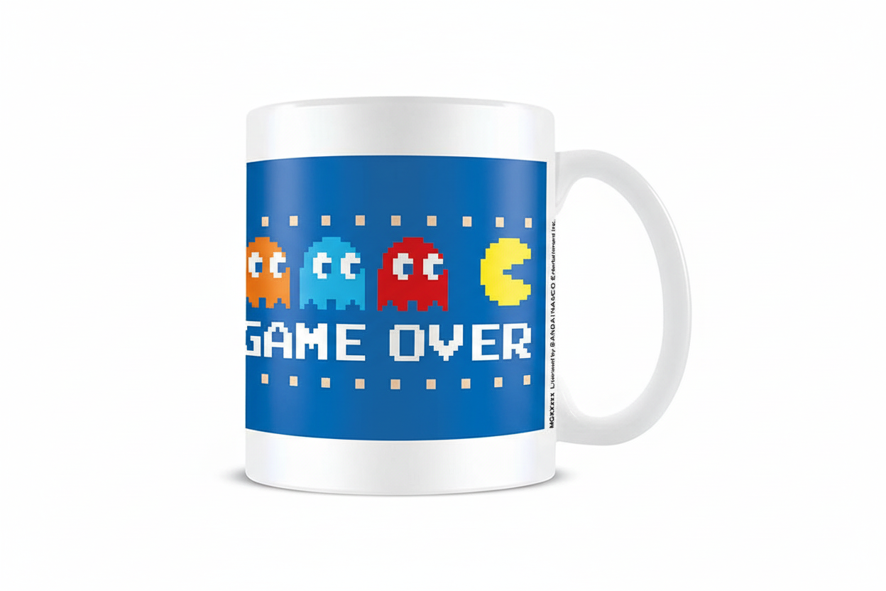 Taza de Pac-Man - Fin del juego