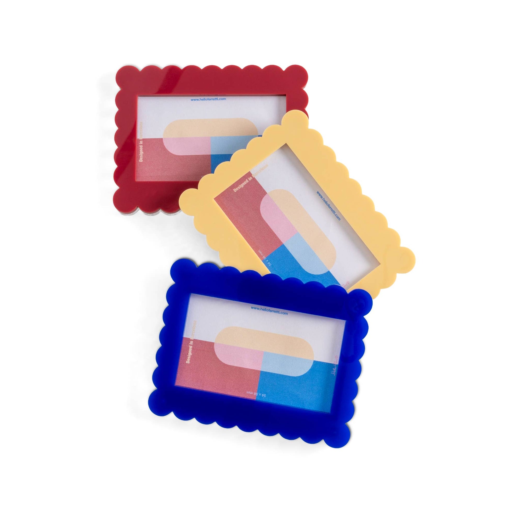 Cadre Photo Mini Vagues Bleues Helio Ferretti Vue 4