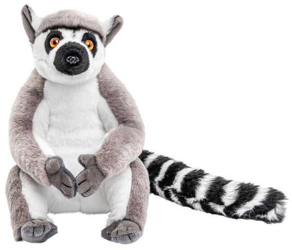 Peluche katta-lemur avec velcro Uni Toys