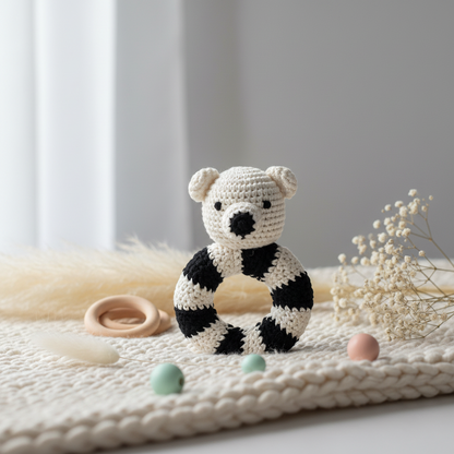 Ring Rattle - Polar Bear