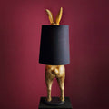 Lampadaire Hiding Rabbit®, Or/Noir, H.115 cm