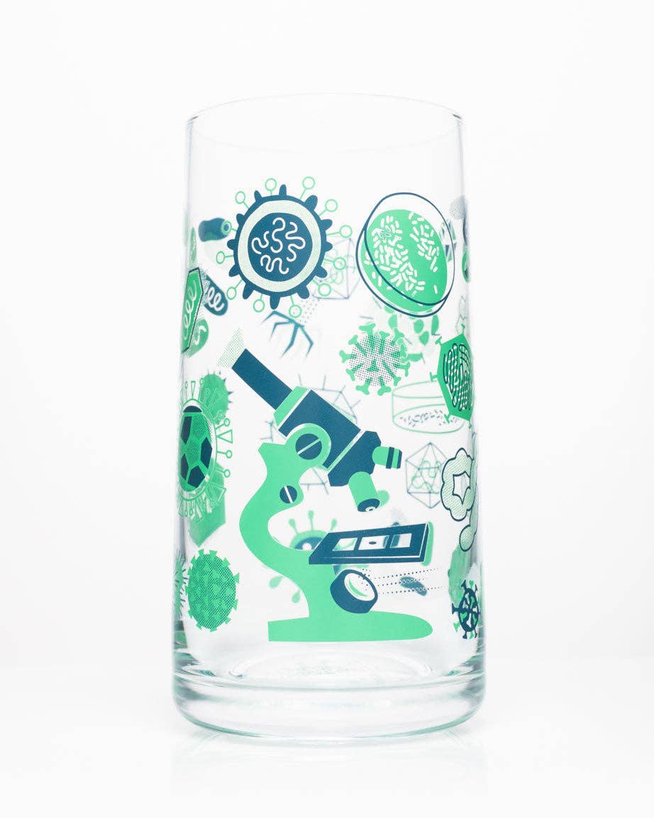 Verres à boire rétro – Microbiologie – produit scientifique Cognitive Surplus EU, vue 3