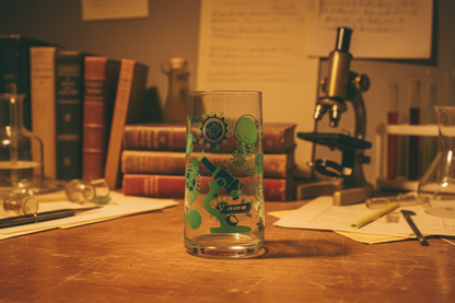 Verre Microbiologie rétro