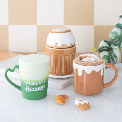 Mug et chaussettes Roulé à la cannelle