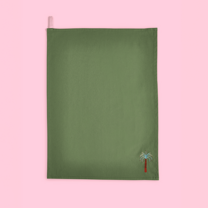 Strofinacci da cucina Electric Coast Palm Tree - Set da 2