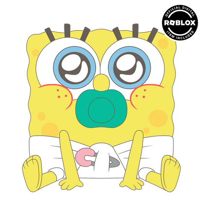 Baby Spongebob Keychain (5in)