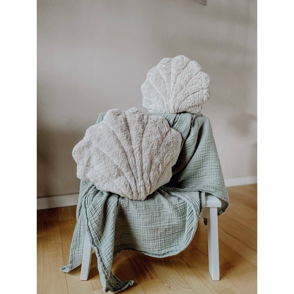 Almohadilla térmica pequeña de concha marina