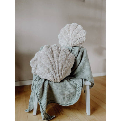 Almohadilla térmica pequeña de concha marina