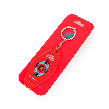 Porte Clés Musée Nyc Rouge Helio Ferretti Vue 2