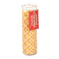 Vela perfumada con gofre de caramelo