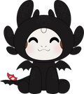 Peluche Rammie Toothless