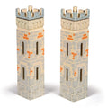 Set of 2 Château du Maître des armes (2 small towers)