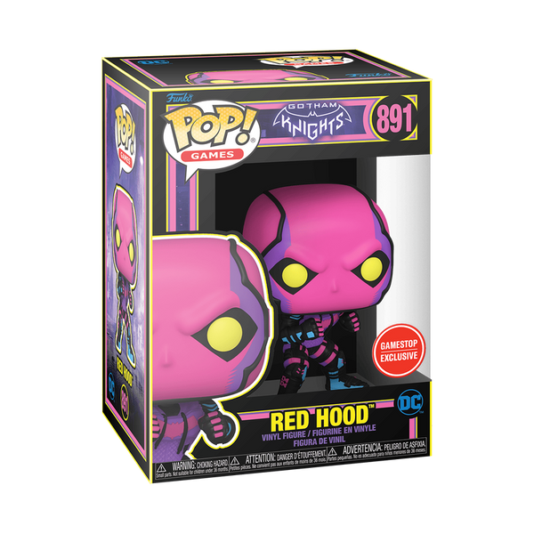 pop red hood black light 891