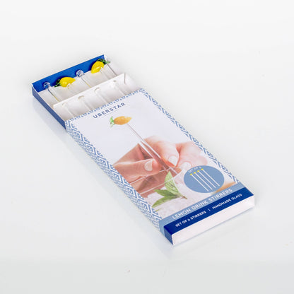 Cocktailrührstäbchen aus Zitronenglas