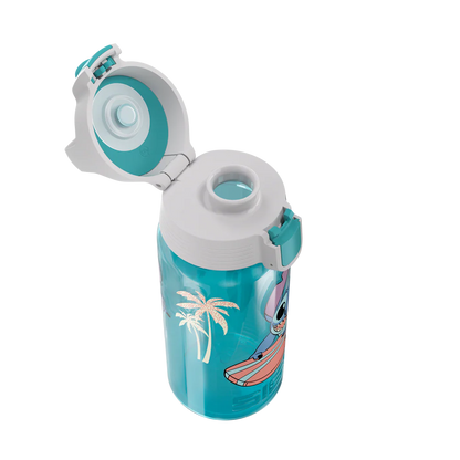 Botella de agua infantil VIVA ONE Stitch Surfing de 0,5 l 