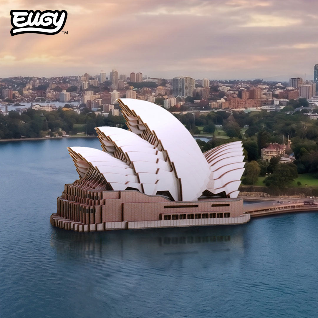 Maquette 3D EUGY 605 Opéra de Sydney – mise en scène
