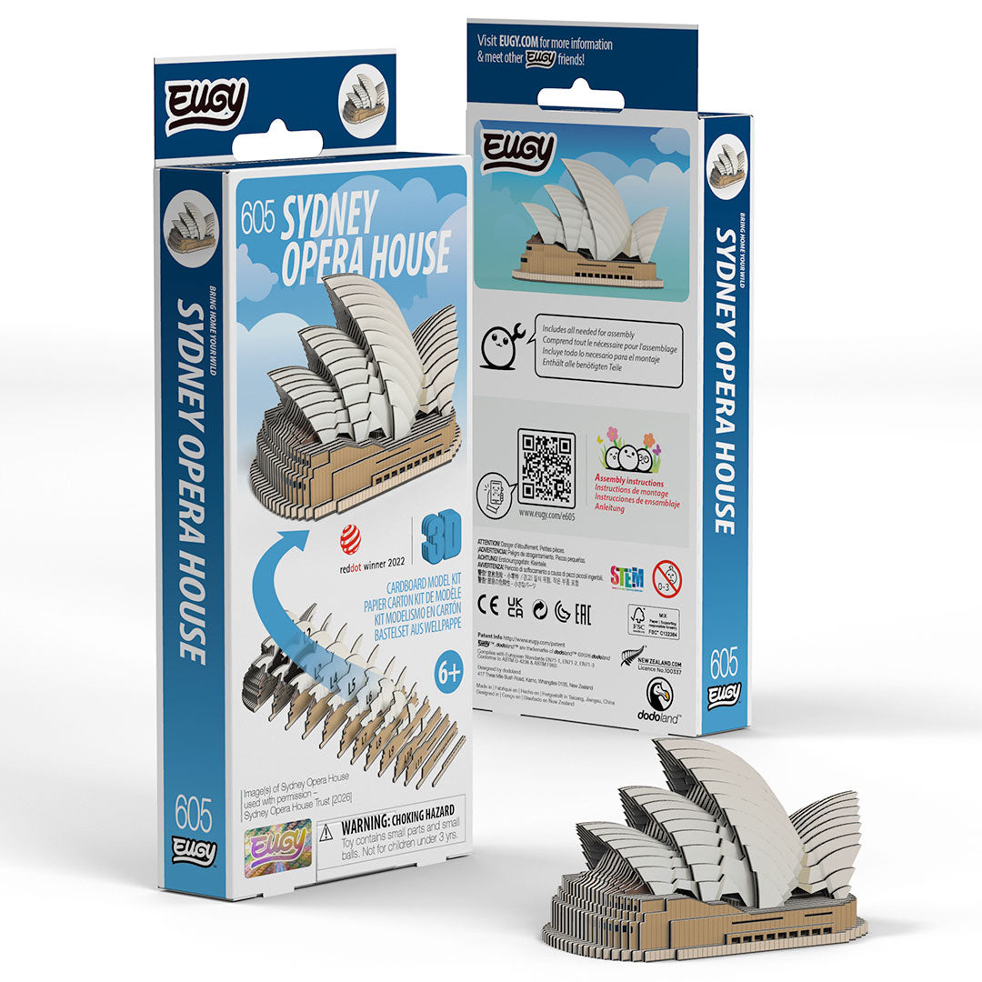 Maquette 3D EUGY 605 Opéra de Sydney – emballage