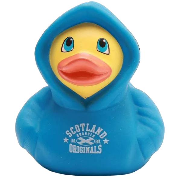 Sudadera con capucha de pato de Escocia - Azul