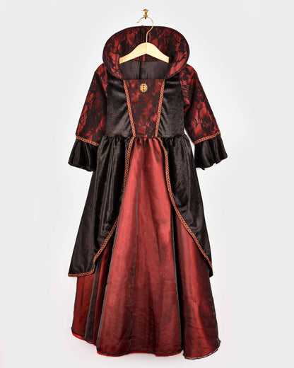 Robe Reine Vampire Deluxe 110-116 cm 4-6 ans