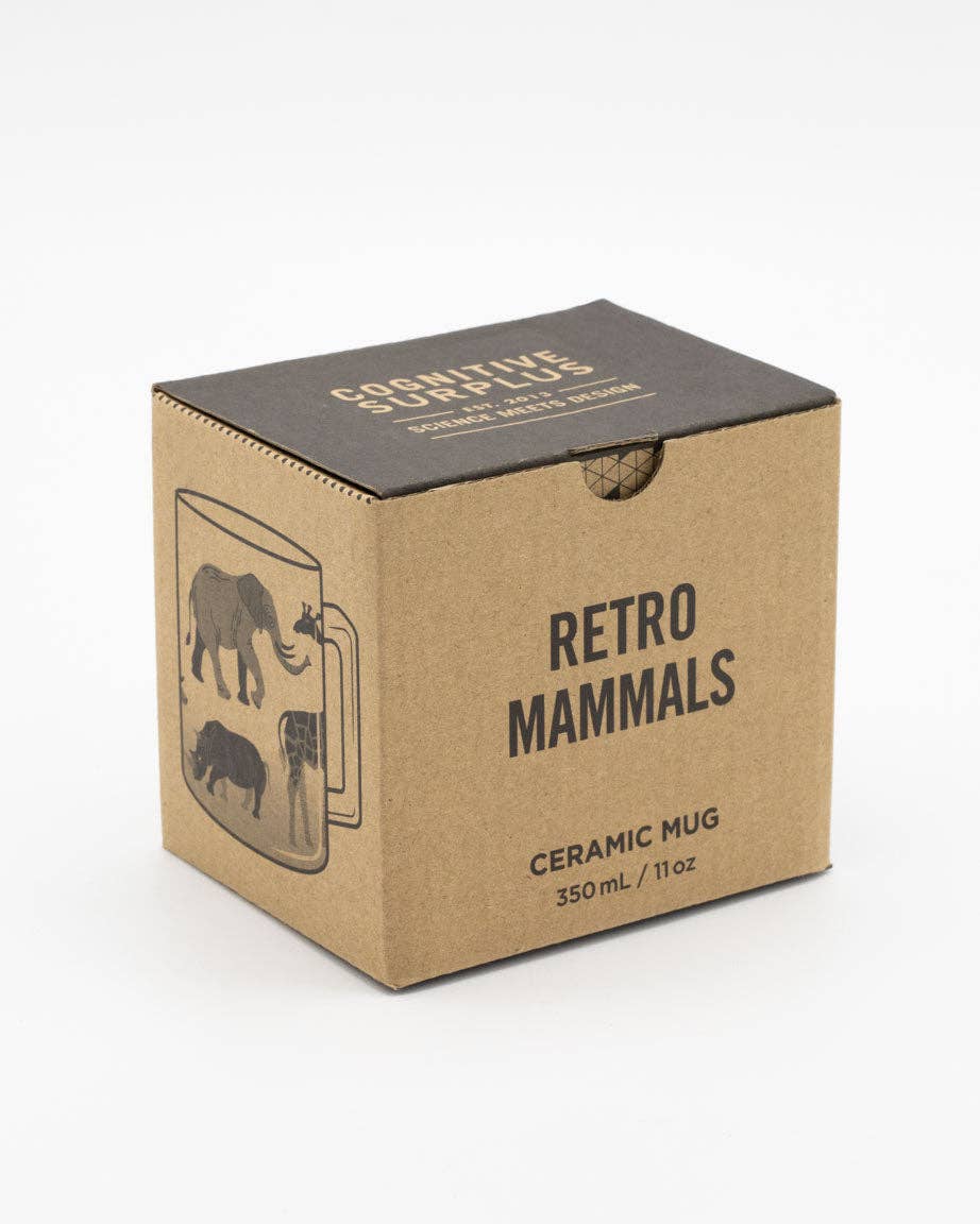 Mug Rétro Mammifères – 325 ml