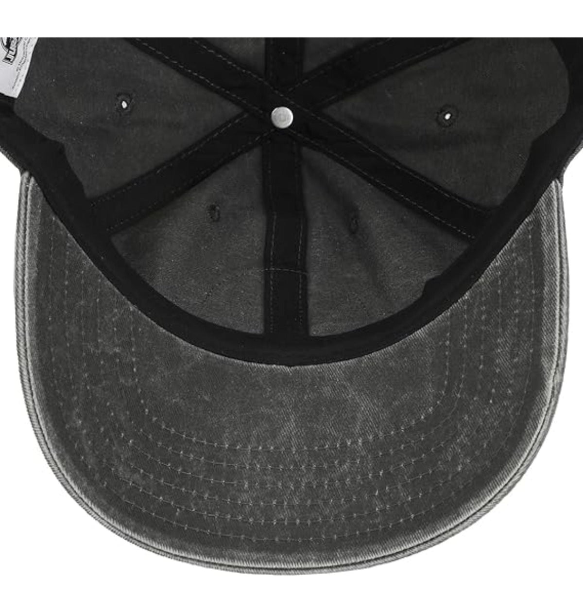 Casquette noire Jurassic Park avec logo brodé