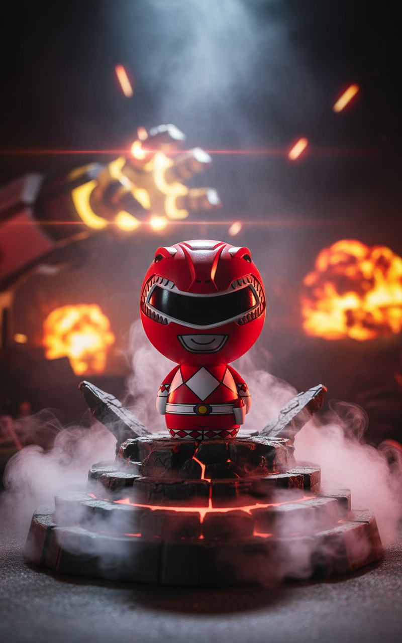 Dorbz Red Ranger (Glow)