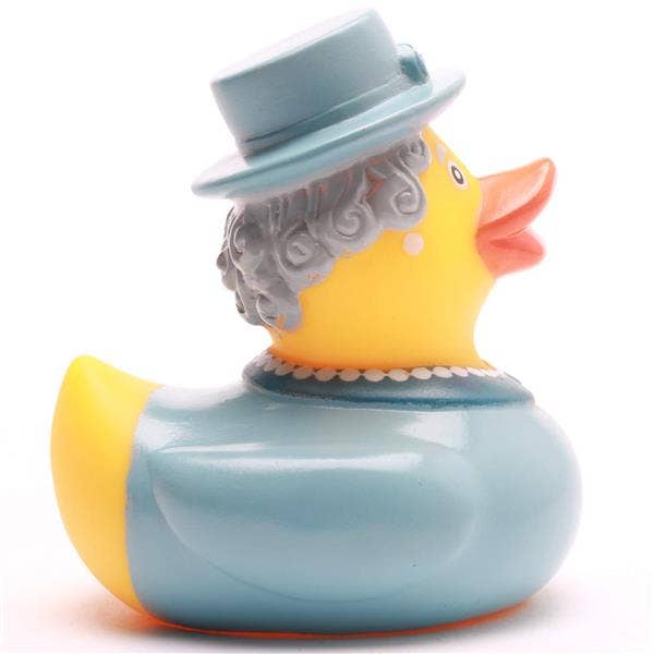 Canard Reine Elizabeth II - bleu