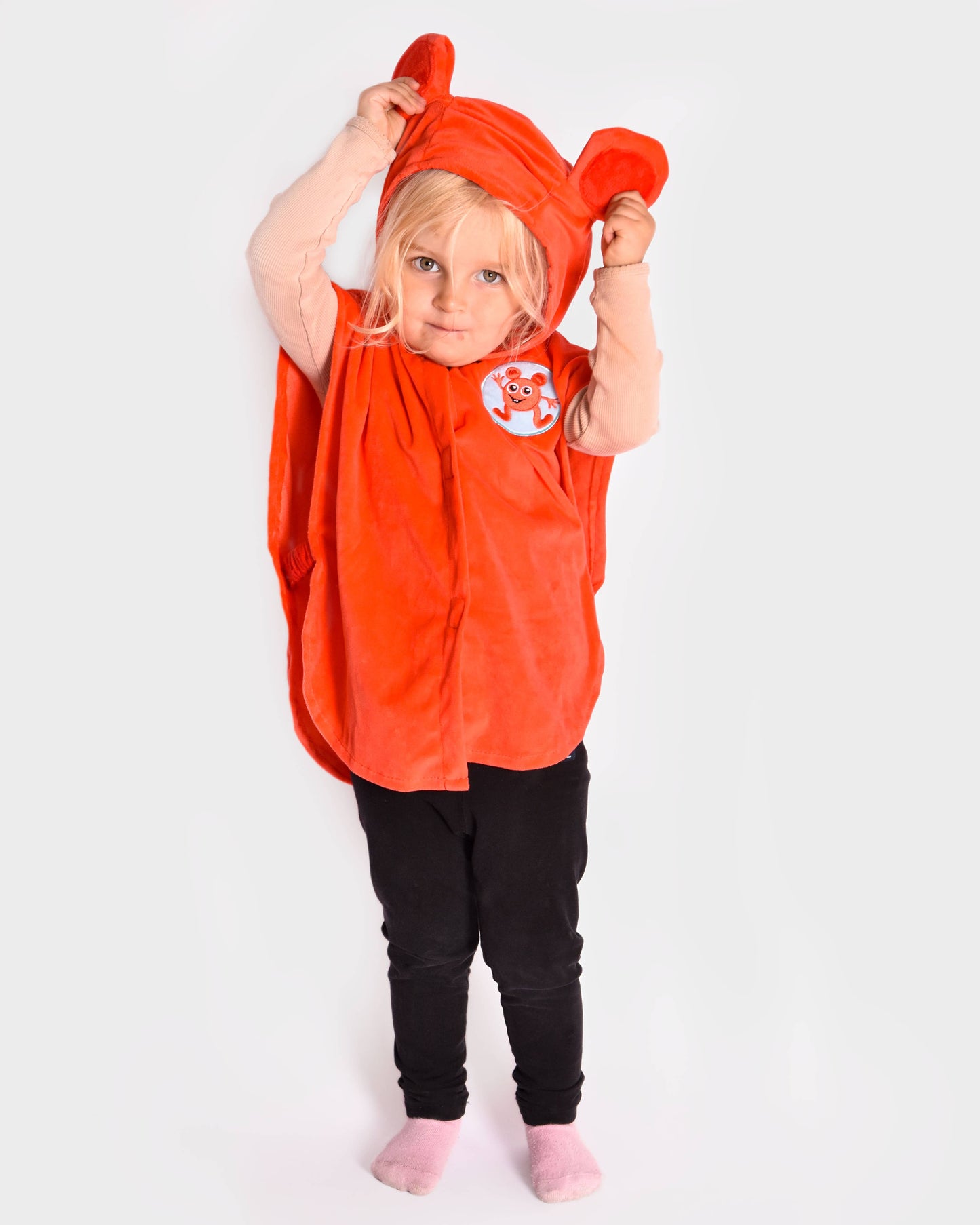 Babblarna Bobbo rouge 86-110 cl 1-4 ans