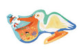 Outline Puzzle - Pelican